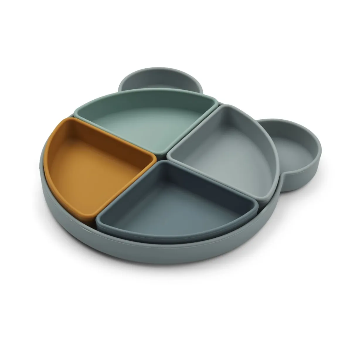 Assiette à compartiment Arne