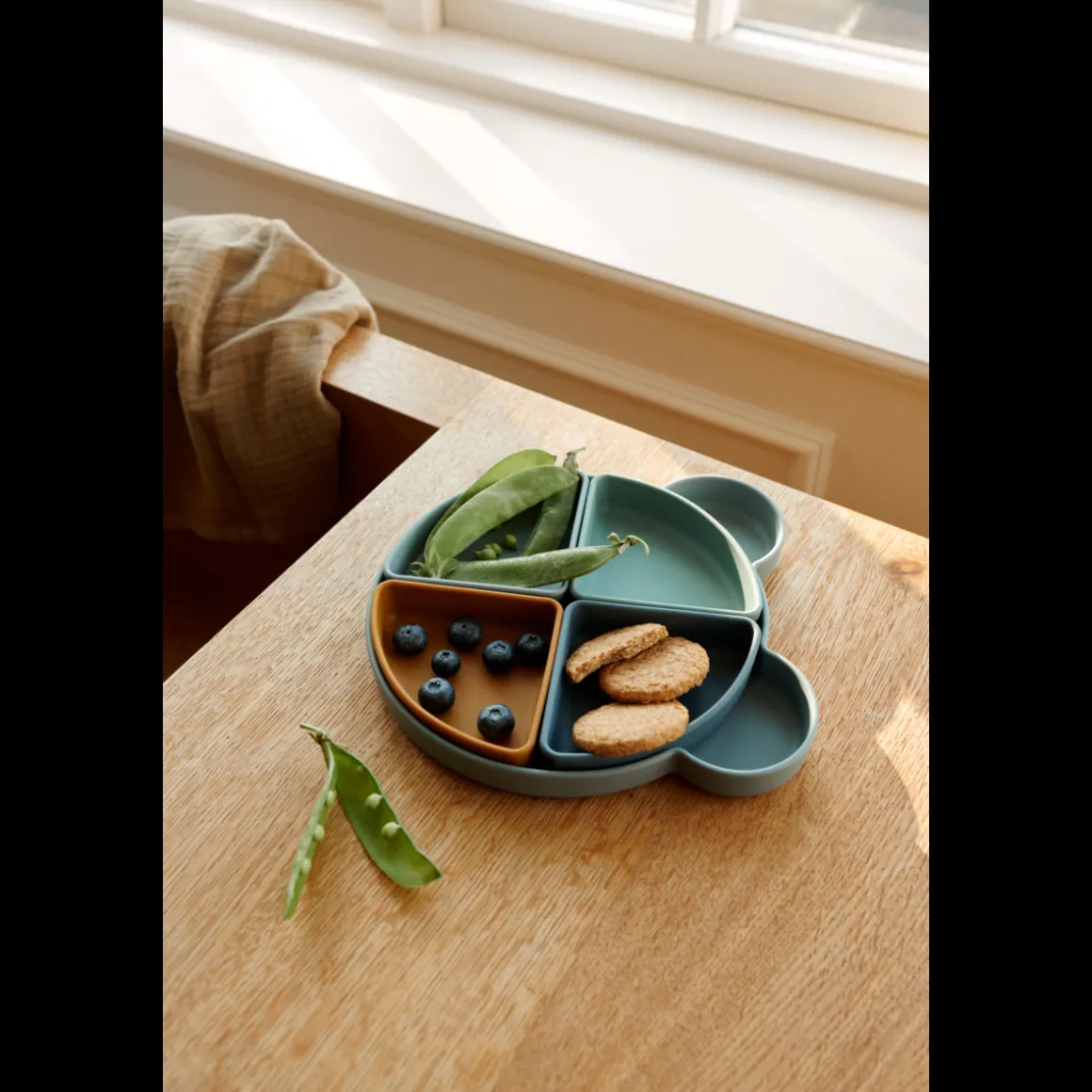 Assiette à compartiment Arne