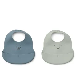 Bavoirs à Imprimé EMBER, Lot de 2