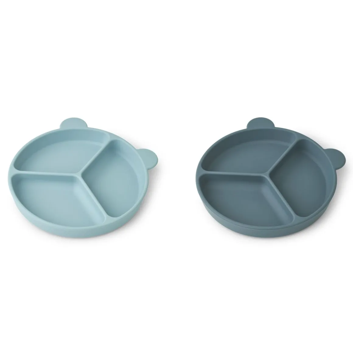 Lot de 2 assiettes à compartiment Stacy