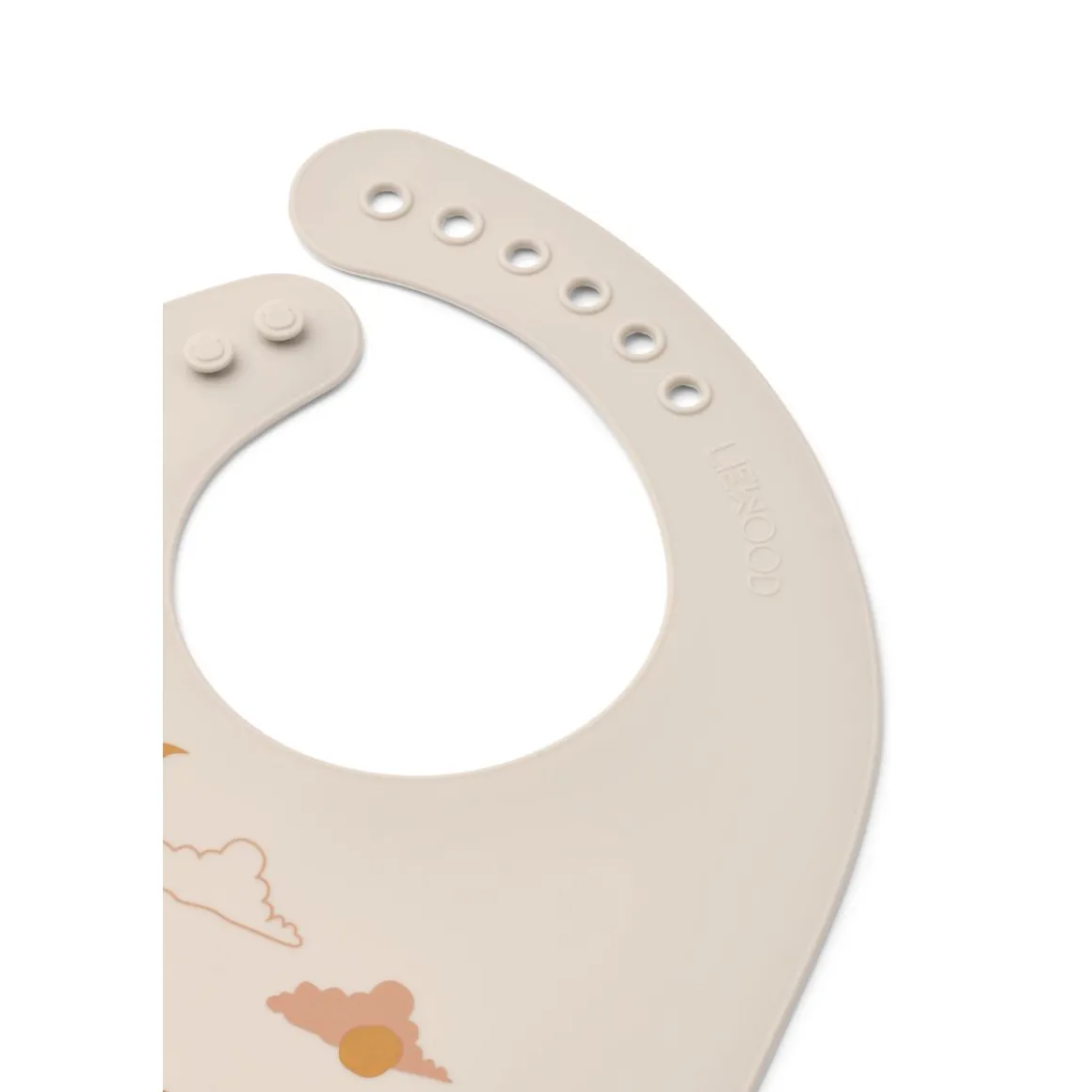 Lot de 2 bavoirs en silicone Tilda