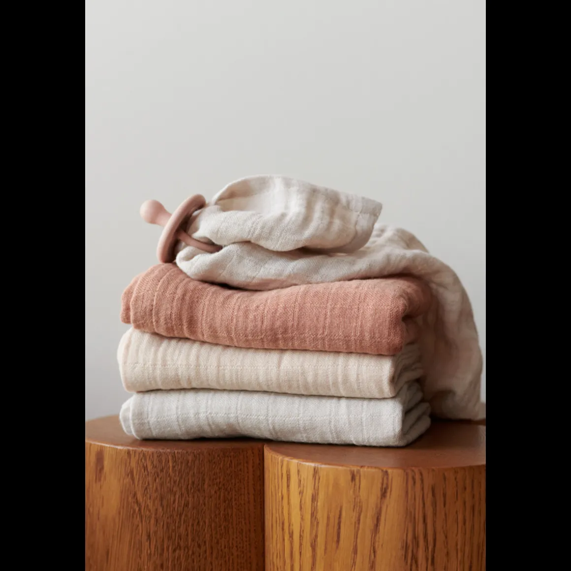 Lot de 3 langes en mousseline Lewis