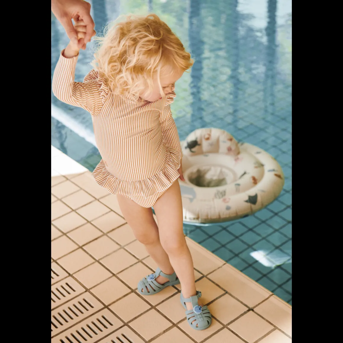 Maillot de bain bébé en tissu gaufré SILLE